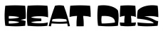 Beat Dis – Logo with white background