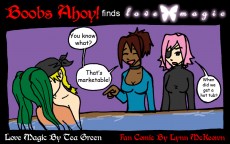Boobs ahoy! – Lesbian pirate comic